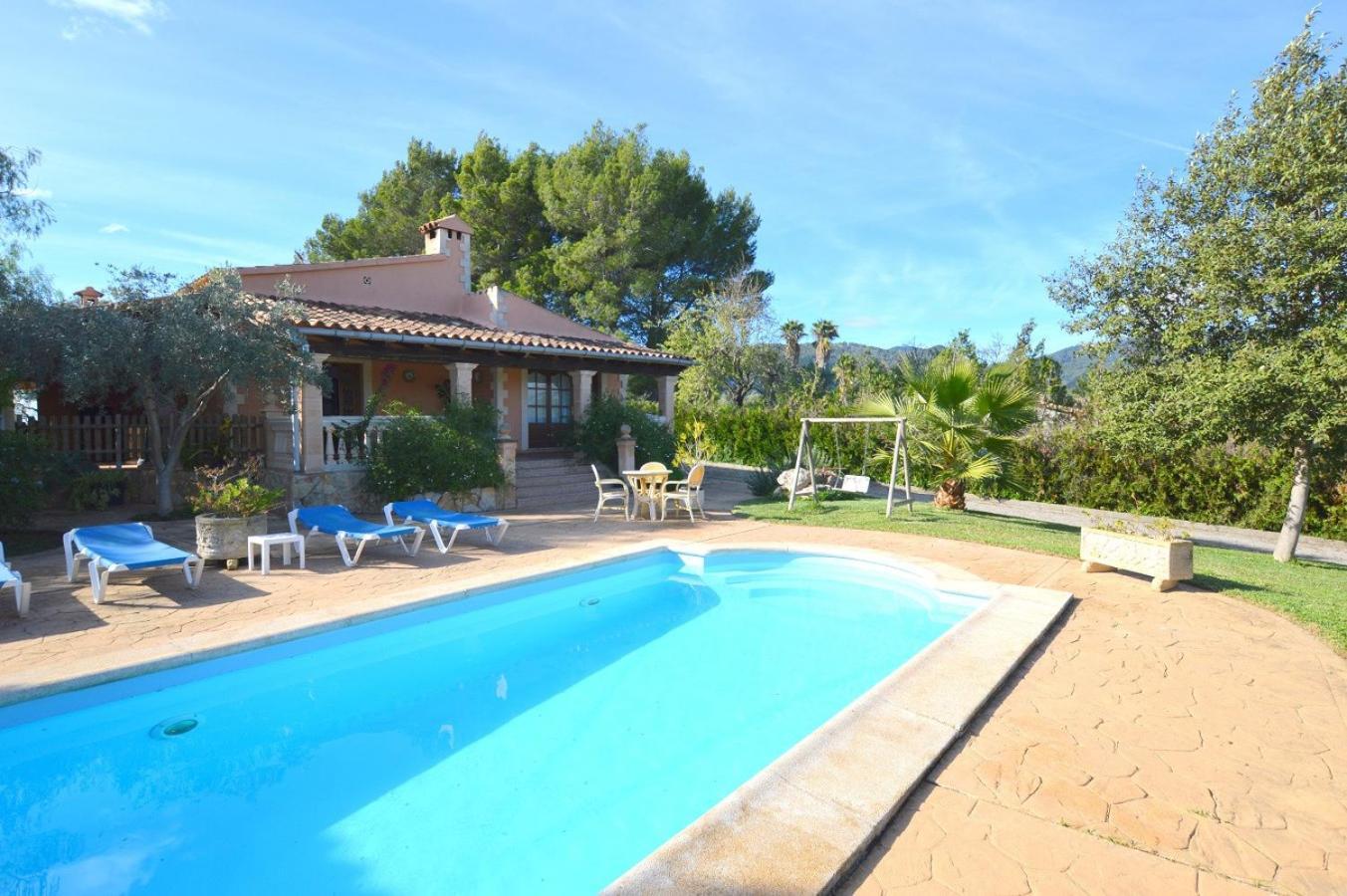 Finca Con Piscina Es Blanquer Guest House Exterior photo