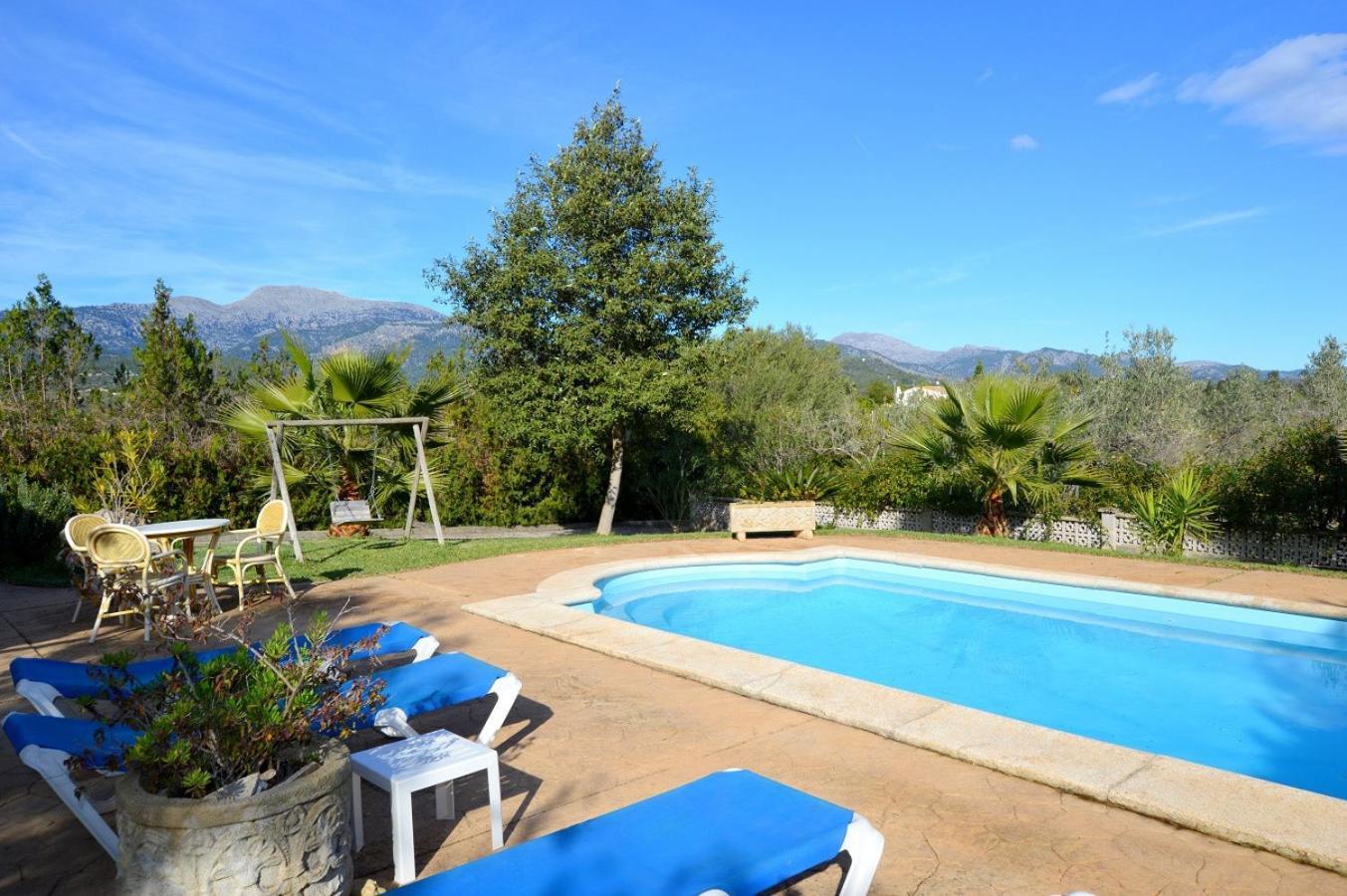 Finca Con Piscina Es Blanquer Guest House Exterior photo
