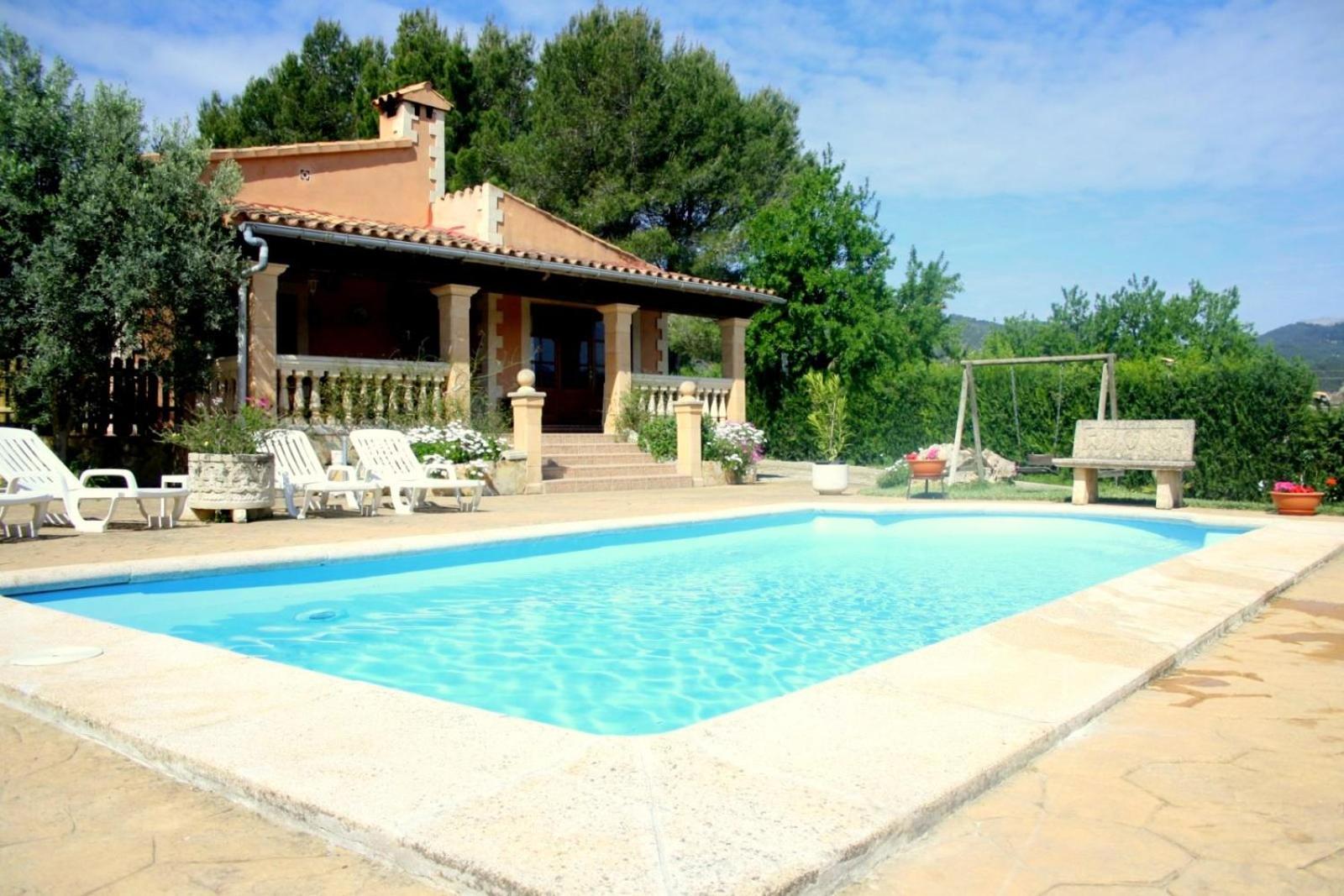 Finca Con Piscina Es Blanquer Guest House Exterior photo
